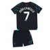 Billige Manchester City Joao Cancelo #7 Tredjetrøye Barn 2023-24 Kortermet (+ korte bukser)